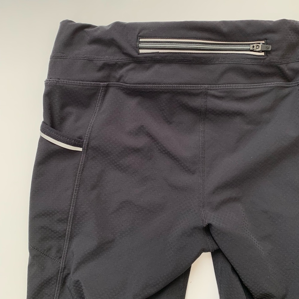 Athleta Crop Pants Size S Dobby Be Free Knicker - Picture 6 of 8